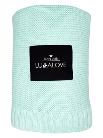 Lullalove Kocyk w kolorze jasnozielonym