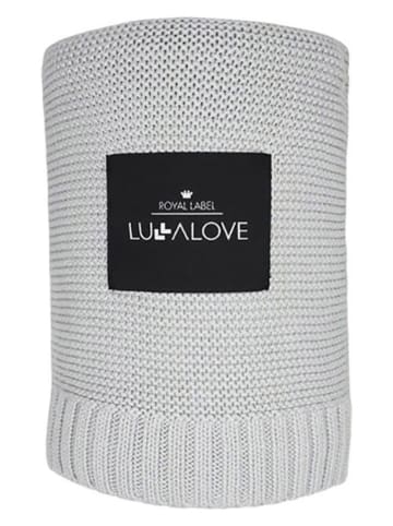 Lullalove Kocyk w kolorze jasnoszarym