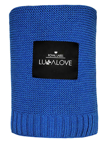 Lullalove Decke in Blau