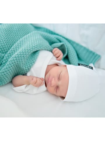 Lullalove Kocyk w kolorze jasnozielonym