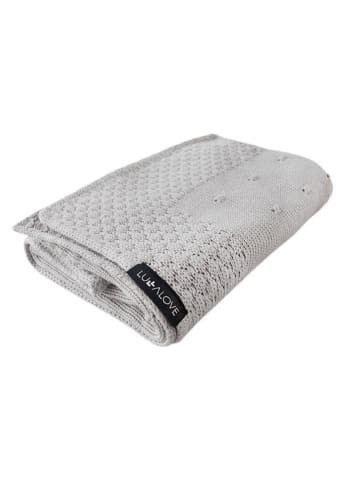 Lullalove Decke in Grau