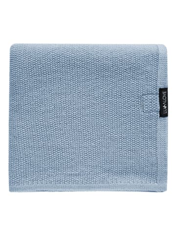 Lullalove Woll-Wickeldecke in Blau