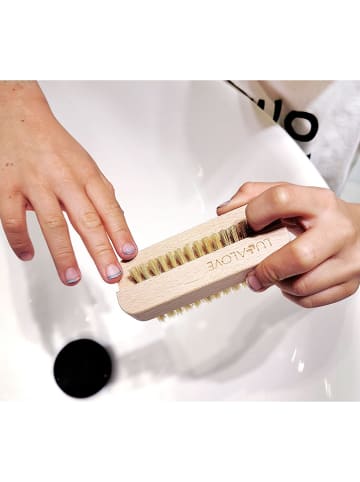 Lullalove Szczotka w kolorze beżowym do paznokci