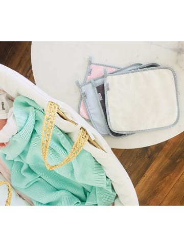 Lullalove Myjki (3 szt.) w kolorze szaro-jasnoróżowym