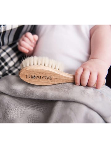 Lullalove Haarbürste in Natur