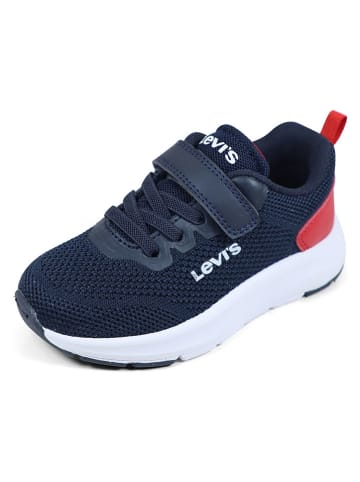 Levi's Sneakersy w kolorze granatowo-czerwonym