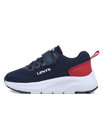 Levi's Sneakers donkerblauw/rood