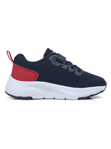 Levi's Sneakersy w kolorze granatowo-czerwonym