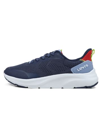 Levi's Sneakersy w kolorze granatowo-czerwonym