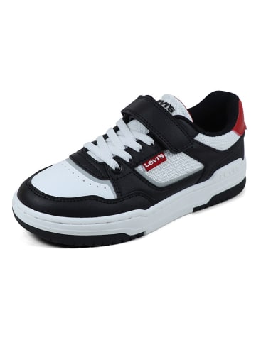 Levi´s Sneakers in Weiß/ Schwarz/ Rot