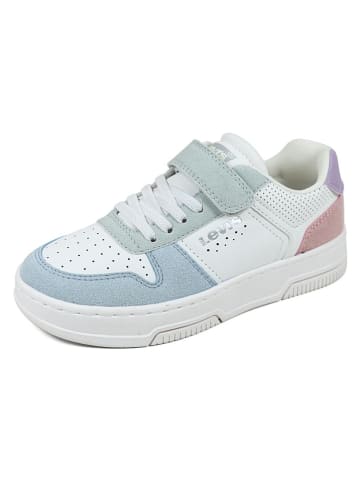 Levi's Sneakers in Weiß/ Hellblau/ Lila
