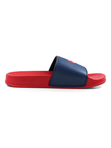Levi´s Slippers donkerblauw/rood