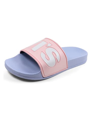 Levi's Pantoletten in Rosa/ Hellblau