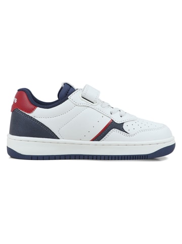 Levi's Sneakers in Weiß/ Dunkelblau/ Rot