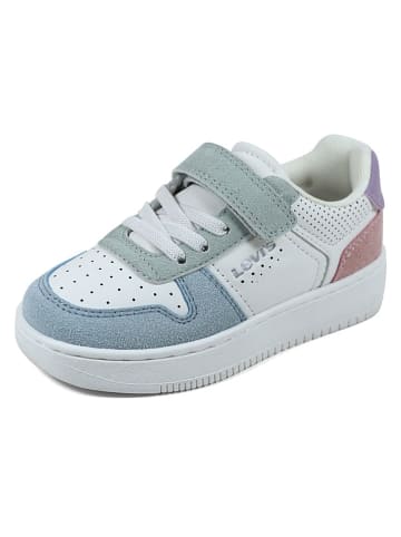 Levi's Sneakers wit/lichtblauw/paars