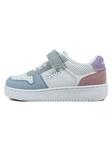 Levi´s Sneakers in Weiß/ Hellblau/ Lila