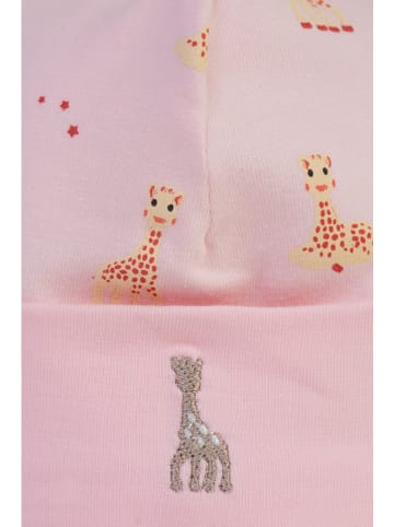 Sophie la Girafe Mütze in Rosa