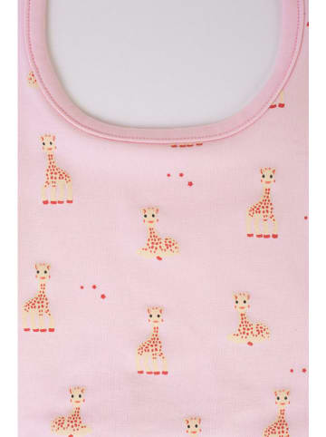 Sophie la Girafe Lätzchen in Rosa