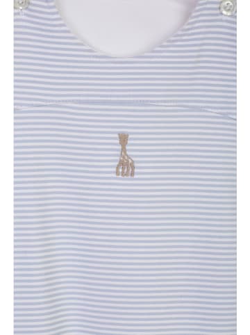 Sophie la Girafe 2tlg. Outfit in Weiß/ Hellblau