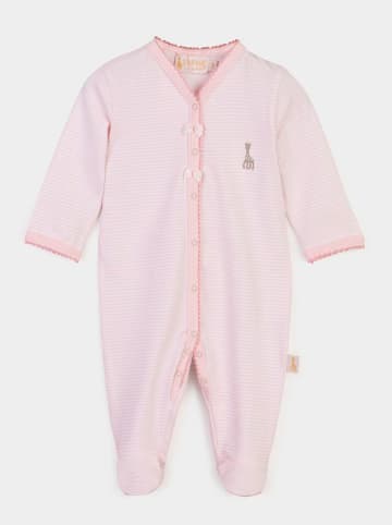 Sophie la Girafe Strampler in Weiß/ Rosa