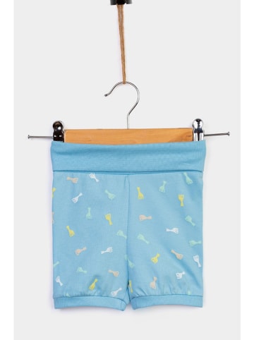 Sophie la Girafe 2tlg. Outfit in Hellblau/ Grau