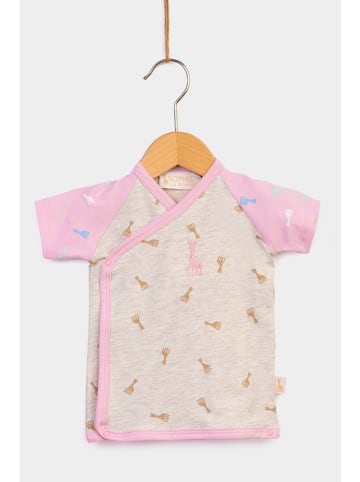 Sophie la Girafe 2tlg. Outfit in Beige/ Rosa