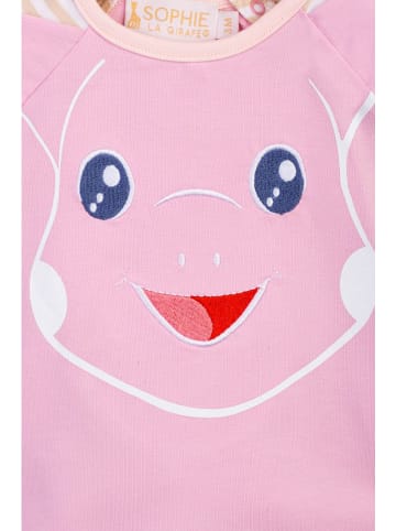 Sophie la Girafe 2tlg. Outfit in Rosa/ Beige