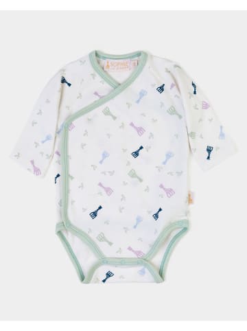 Sophie la Girafe Wickelbody in Weiß
