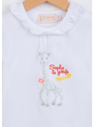 Sophie la Girafe Koszulka w kolorze białym