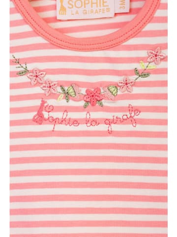 Sophie la Girafe Kleid in Weiß/ Rosa