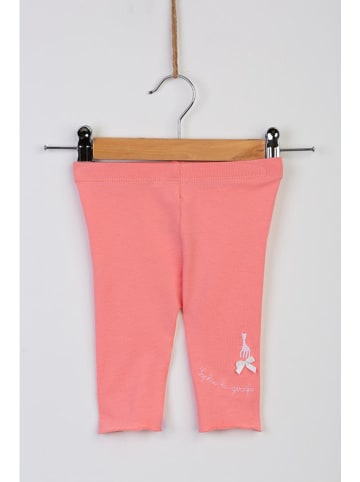 Sophie la Girafe Legginsy w kolorze jasnoróżowym