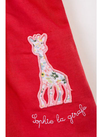 Sophie la Girafe Sukienka w kolorze czerwonym