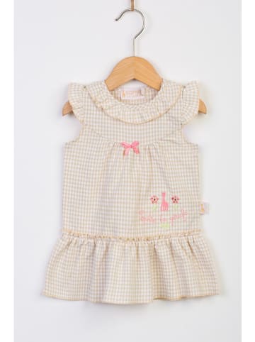 Sophie la Girafe Kleid in Weiß/ Beige