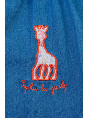 Sophie la Girafe Latzhose in Blau