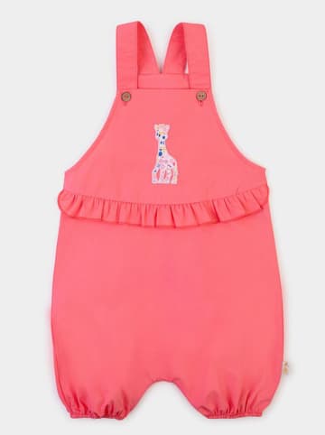 Sophie la Girafe Latzhose in Rot