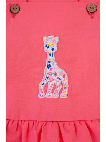 Sophie la Girafe Latzhose in Rot