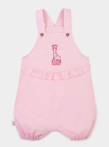 Sophie la Girafe Latzhose in Rosa
