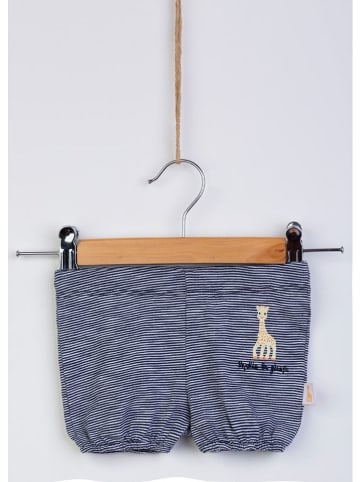 Sophie la Girafe Shorts in Weiß/ Dunkelblau