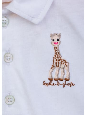 Sophie la Girafe Poloshirt in Weiß