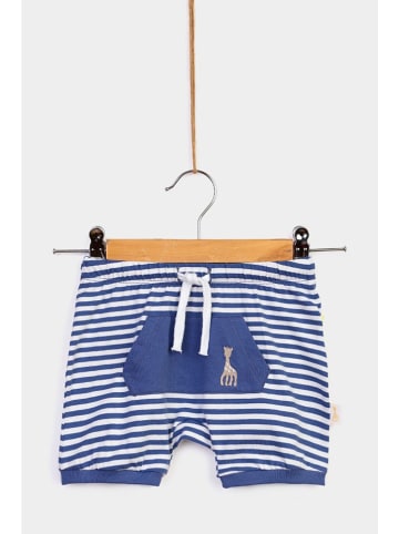 Sophie la Girafe Shorts in Weiß/ Blau
