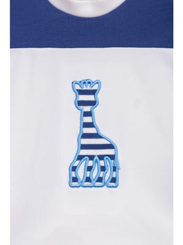 Sophie la Girafe Shirt in Weiß/ Blau