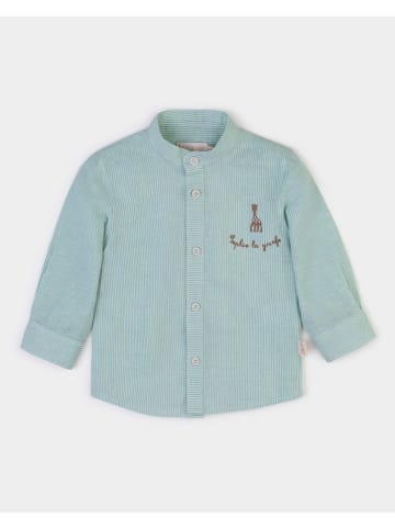 Sophie la Girafe Hemd in Weiß/ Grün