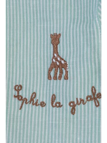 Sophie la Girafe Hemd in Weiß/ Grün