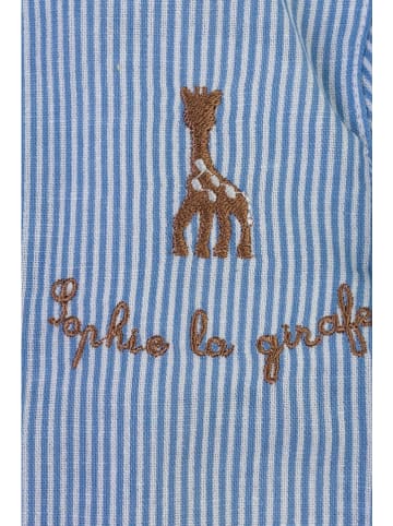 Sophie la Girafe Hemd in Weiß/ Blau