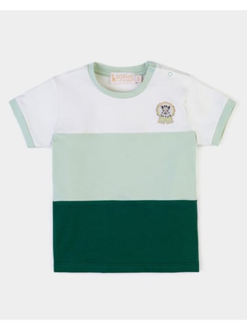 Sophie la Girafe Shirt in Weiß/ Grün
