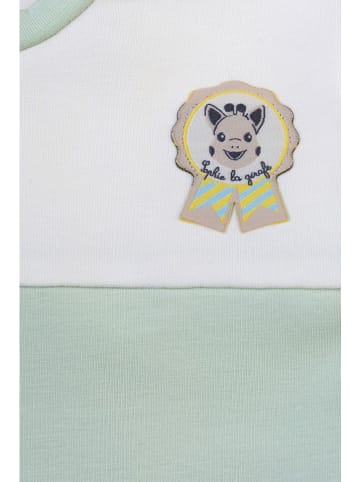 Sophie la Girafe Shirt in Weiß/ Grün