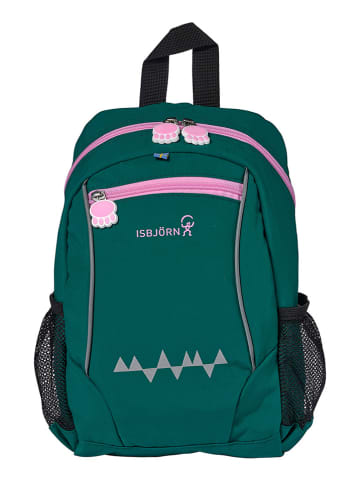 Isbjörn Rucksack "Stortass" in Grün - (L)22 x (B)10 x (H)30 cm