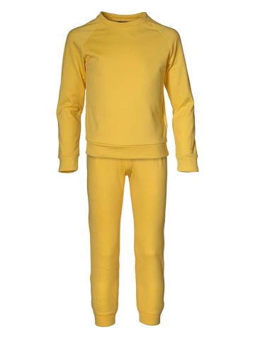 Isbjörn 2tlg. Fleece-Outfit "Panda" in Gelb