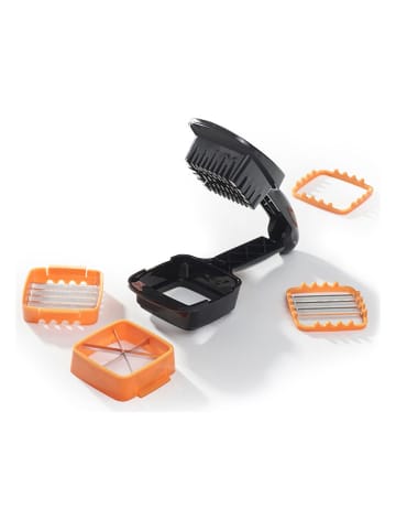 Genius 5-delige snijset "Nicer Dicer Quick" oranje/zwart