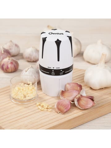 Genius Knoblauch-Schneider "G10" in Weiß